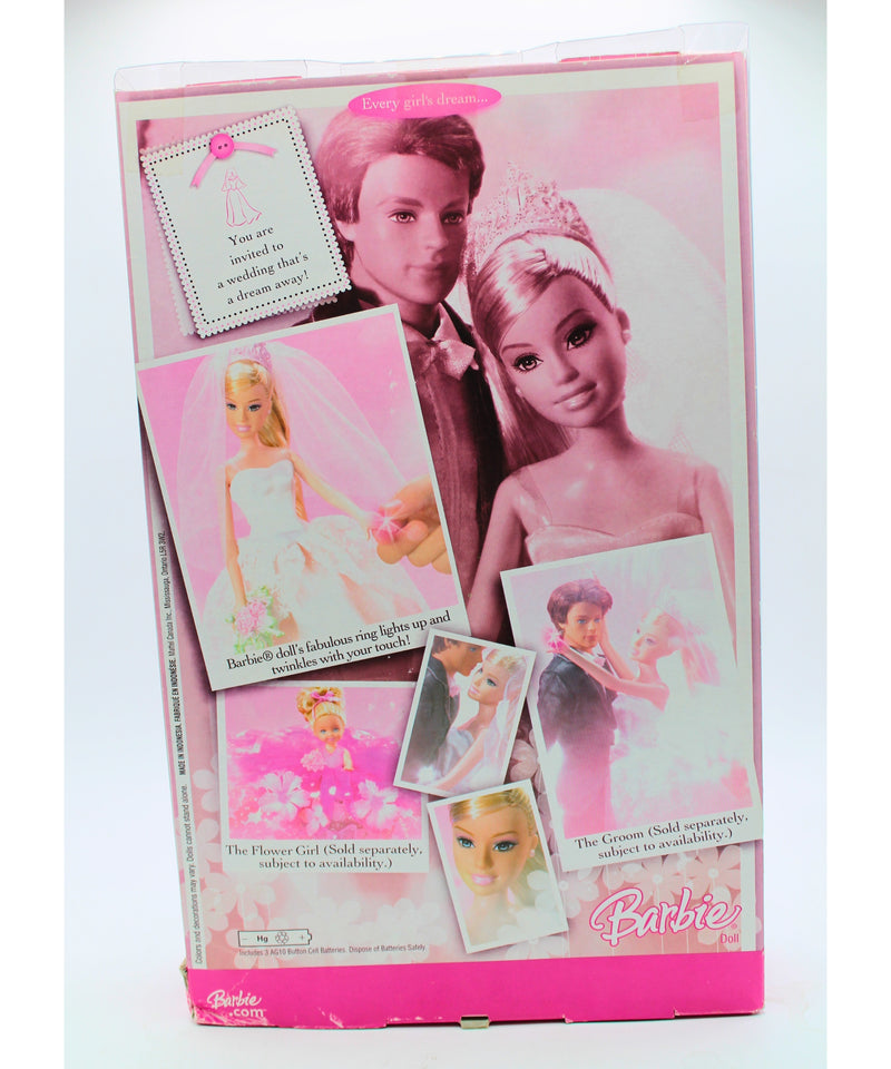 Barbie | Every Girl's Dream...Wedding Ring Twinkles | Needs batteries