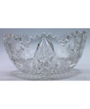 Cut Glass Bowl - 8" | Scratches
