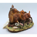 Homco | Fawn with Mother | No Box