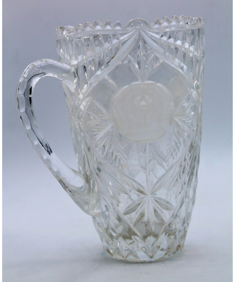 Crystal Rose Water Pitcher | No Box