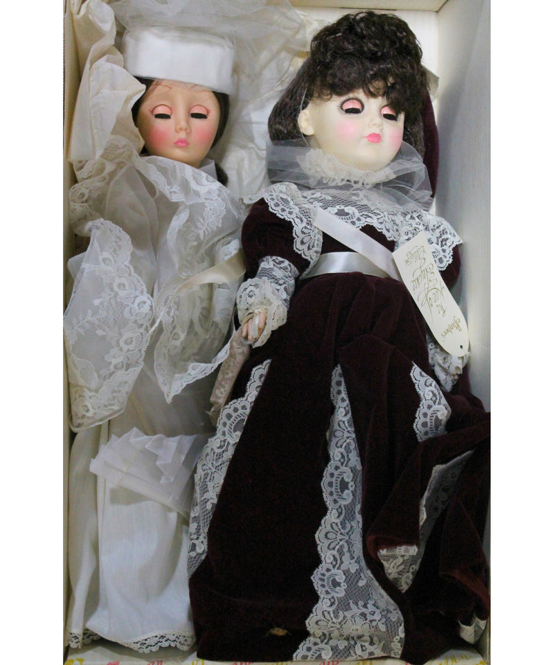 Effanbee | Lot of 2: Gay Paree & Bride Doll | Hat unglued