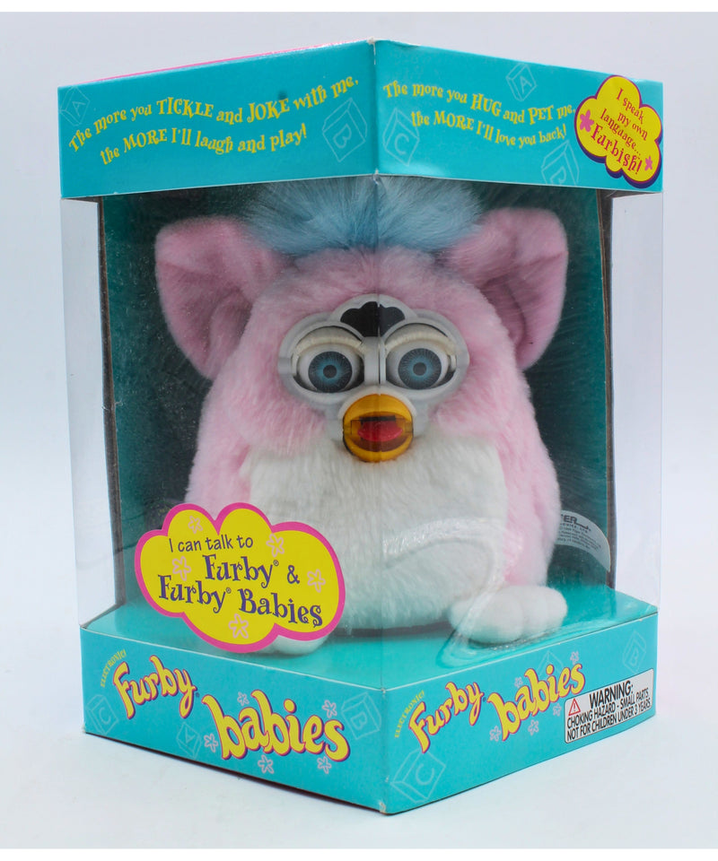 Tiger | Pink Electronic Furby Baby | Non-Mint Box