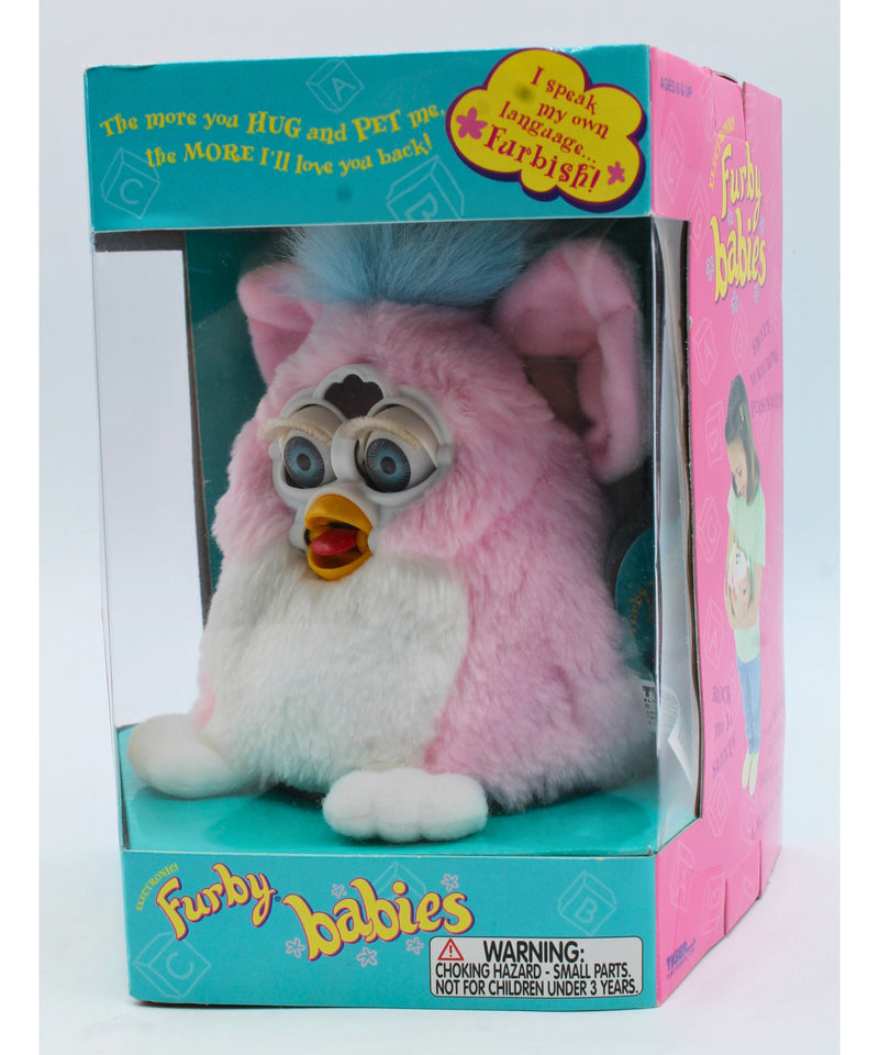 Tiger | Pink Electronic Furby Baby | Non-Mint Box