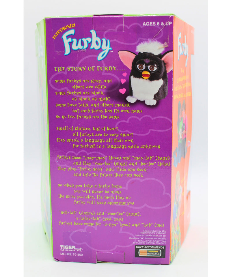 Tiger | White Electronic Furby | Non-Mint Box