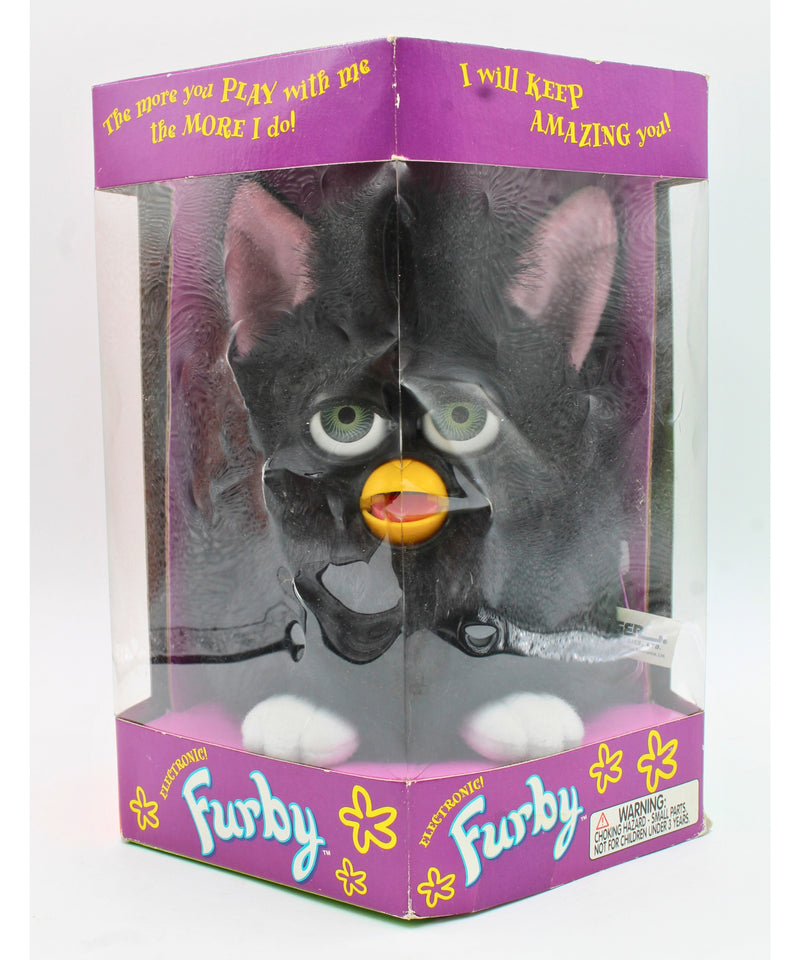 Tiger | Black Electronic Furby | Non-Mint Box