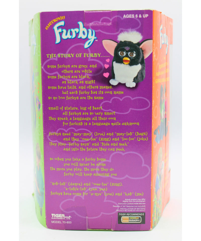 Tiger | Black Electronic Furby | Non-Mint Box