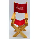 Lot of 3: Coca-Cola Chair, Plush & Figurine | Stained Chair