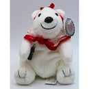 Lot of 3: Coca-Cola Chair, Plush & Figurine | Stained Chair