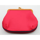 Dooney & Bourke | Coin Purse - Red with Brown Leather Trim