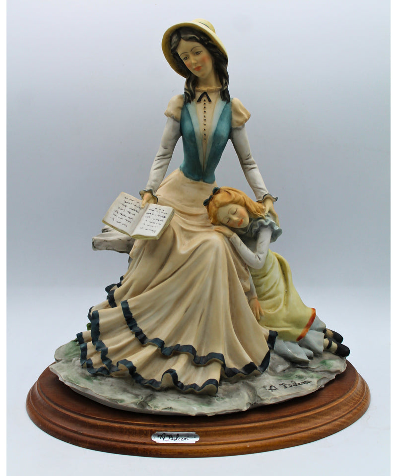 Capodimonte Elegant Lady Figurine | Chipped