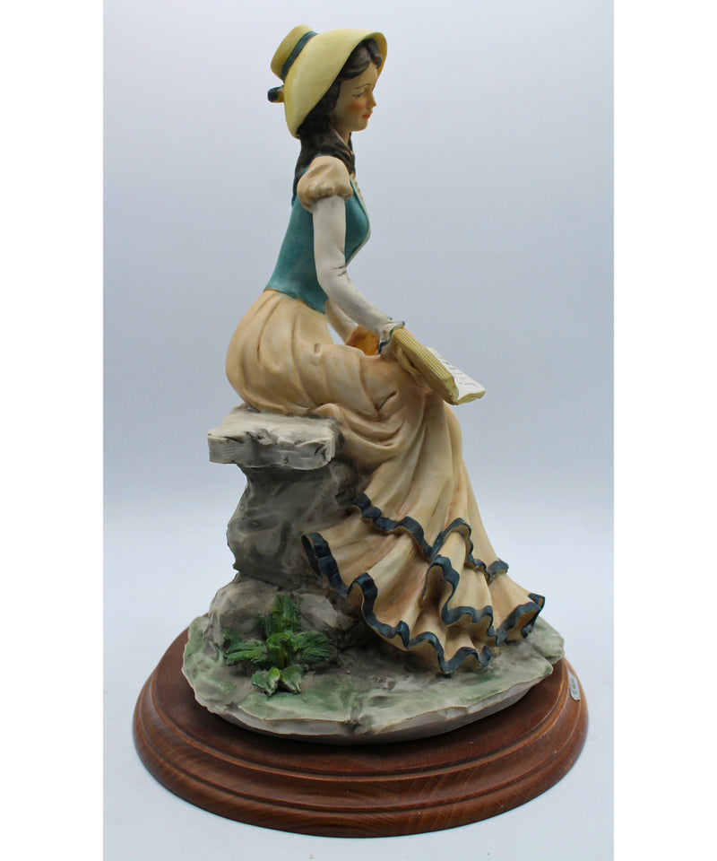 Capodimonte Elegant Lady Figurine | Chipped