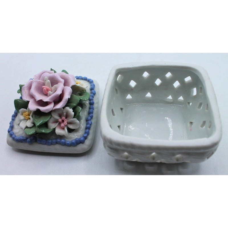 Lot of 3: Floral Figurines | Chipped