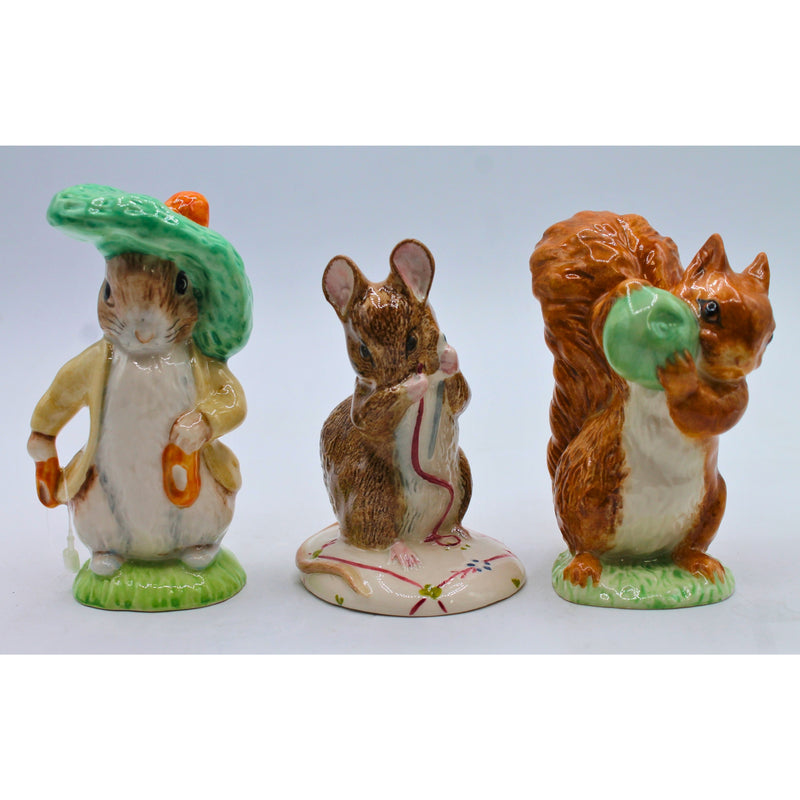 Lot of 3: Beatrix Potter Figurines | Wrong Boxes