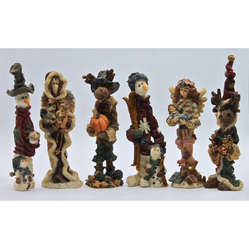 Lot of 7: Boyds Bears Figurines | Minor damage