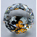 Lot of 4: Mickey & Minnie Ornaments | Mickey Keychain & Paperweight | No Box