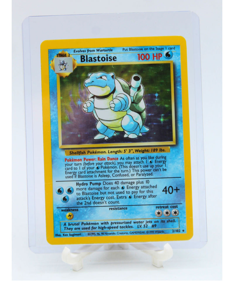 Pokemon | Holo Blastoise 2/102 | Non-Mint