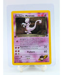 Pokemon | 1st Edition Holo Rocket's Mewtwo with SWIRL | Near Mint