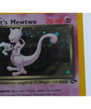 Pokemon | 1st Edition Holo Rocket's Mewtwo with SWIRL | Near Mint