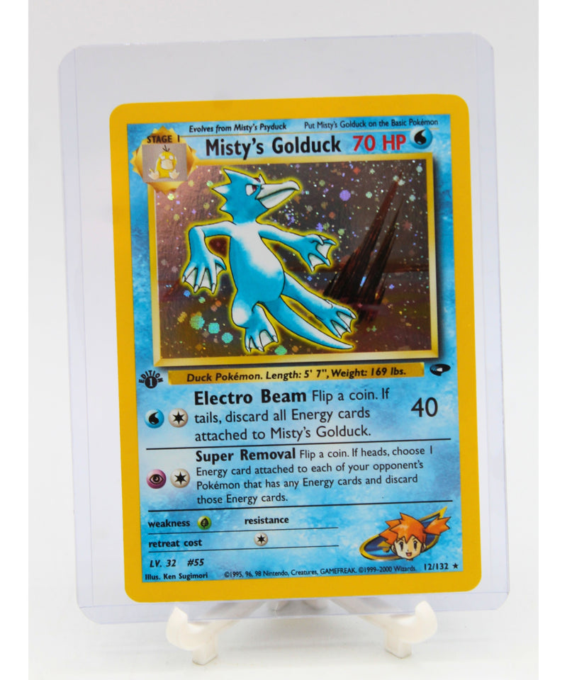 Pokemon | 1st Edition Holo Misty's Golduck | Near Mint