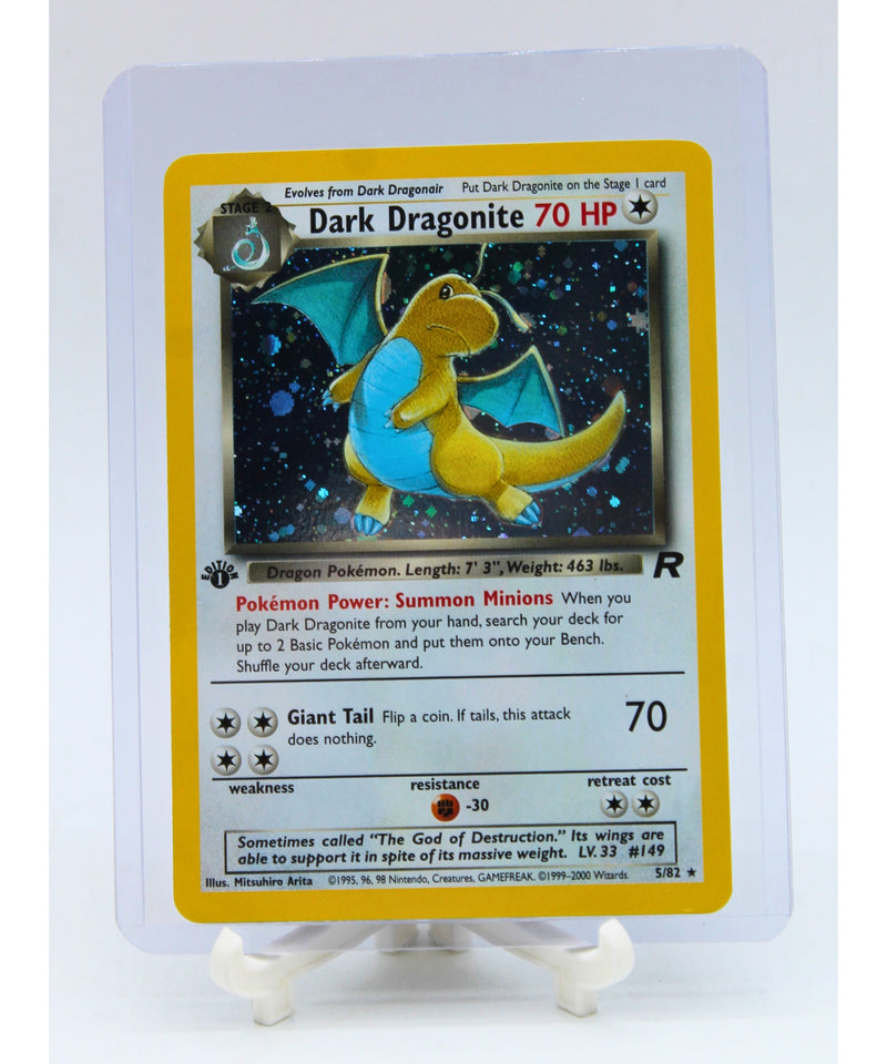 Pokemon | 1st Edition Holo Dark Dragonite | Near Mint