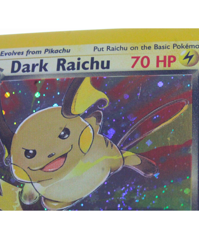 Pokemon | 1st Edition Holo Dark Raichu with SWIRL | Near Mint