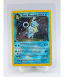 Pokemon | 1st Edition Holo Dark Blastoise 3/82 with SWIRL | Scratched