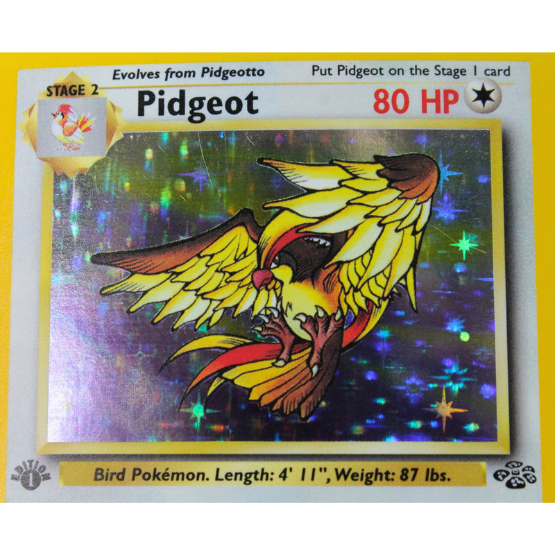 Lot of 2: 1st Edition Rare Holo Pidgeot & Kangaskhan | Excellent Condition