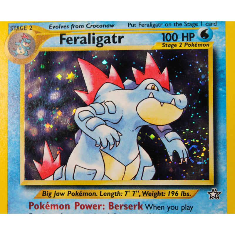 Lot of 2: Rare Holo Kingdra 8/111 & Feraligatr 4/111 with SWIRL | Excellent