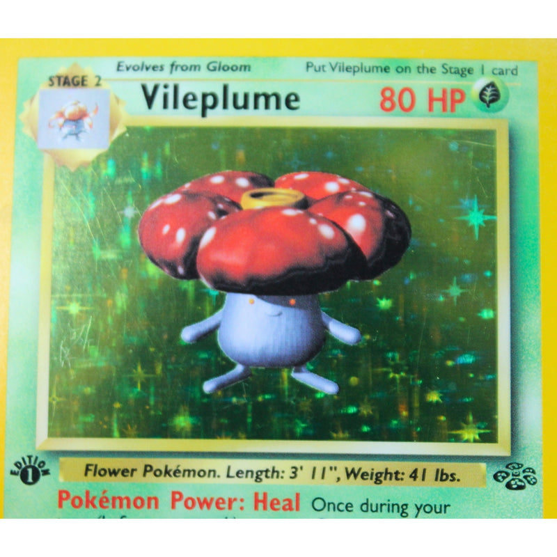 Lot of 3: 1st Edition Rare Holo Nidoqueen, Vileplume & Victreebel | Excellent