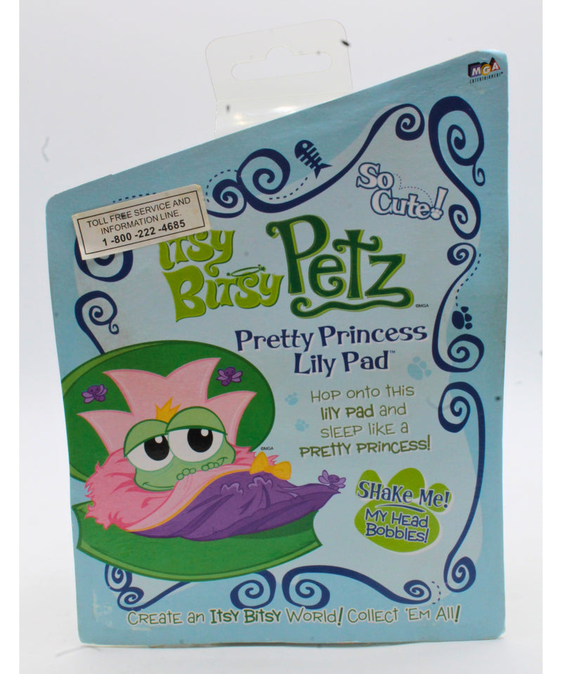 MGA | Itsy Bitsy Petz - Pretty Princess Lily Pad | Non-Mint Box