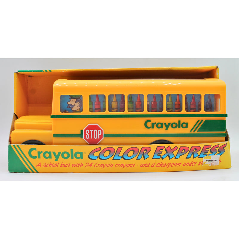 Lot of 2: Crayola Color Express & 1992 Crayola Tin