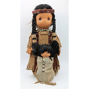Lot of 2: Sincere Native American & Morning Star with Papoose Doll | Please Read