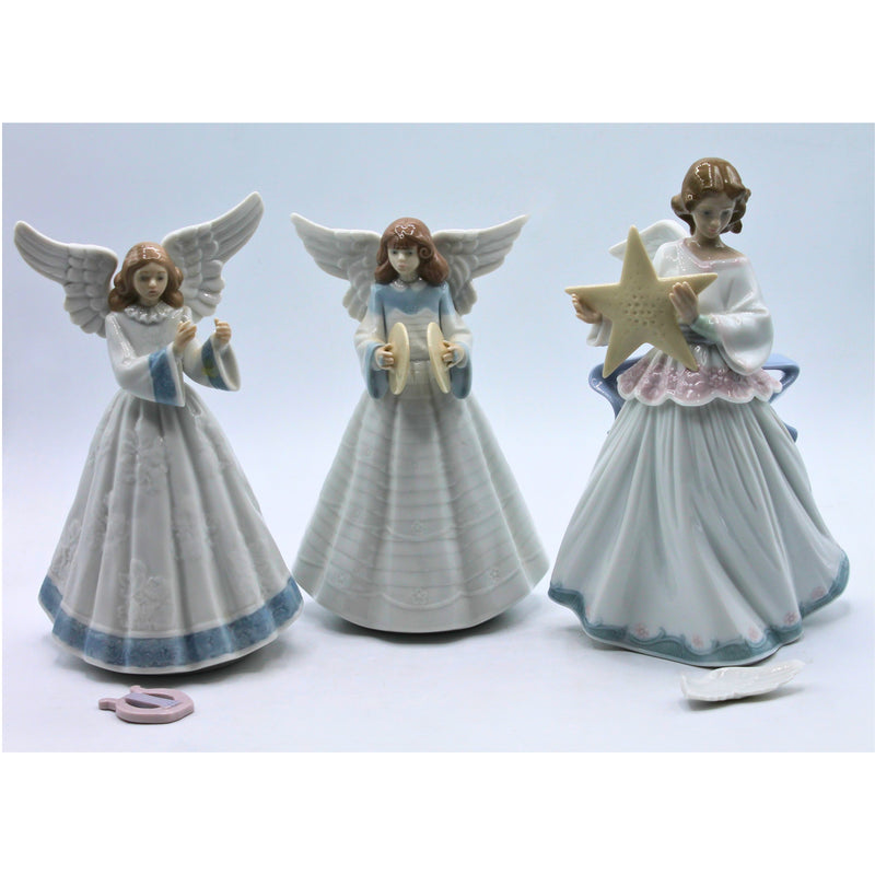 Lot of 3: Angel of the Stars,  Angelic Cymbalist & Heavenly Harpest| Please Read