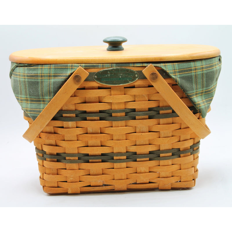 Longaberger Green Fellowship Basket - 1997 Edition | Please Read