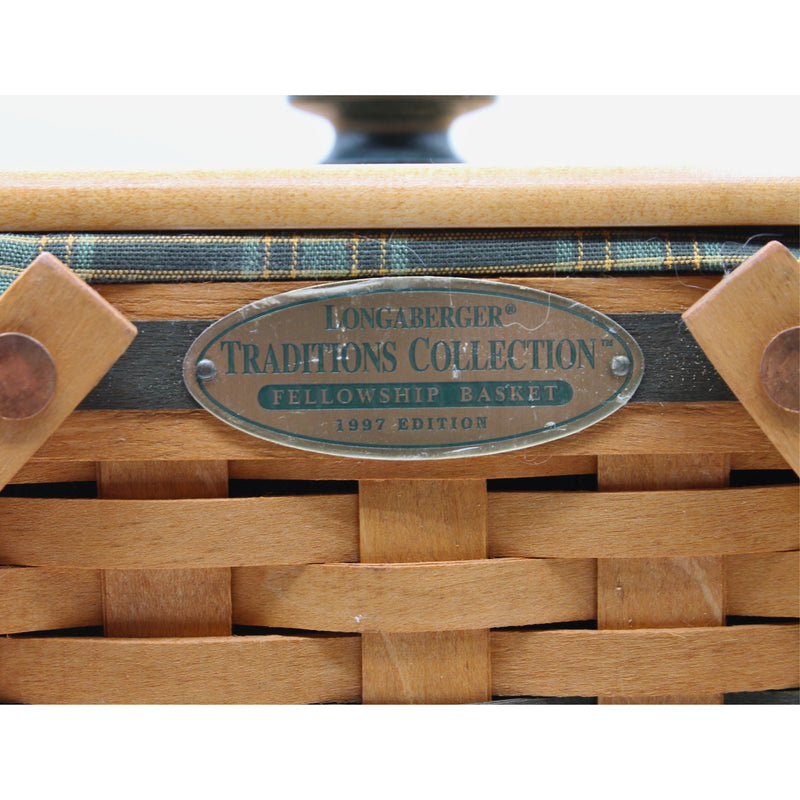 Longaberger Green Fellowship Basket - 1997 Edition | Please Read