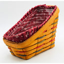 Longaberger Red Woven Baskets - 1995 Edition | Please Read