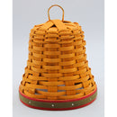 Lot of 4: Longaberger Peppermint Baskets, Green Basket & Bell | Please Read