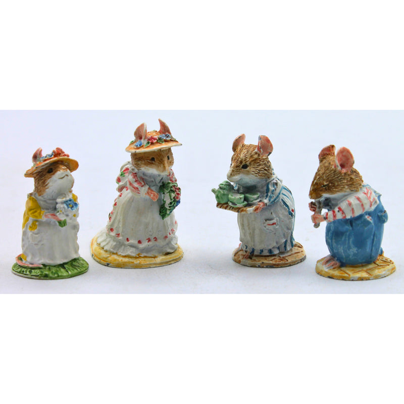 Enesco | Brambly Hedge Pewter Mouse Figurines | Please Read