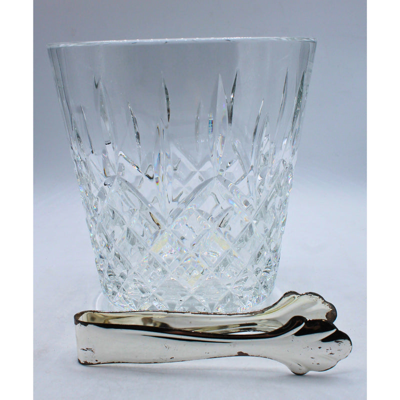 Waterford Ice Bucket with Tongs | Please Read