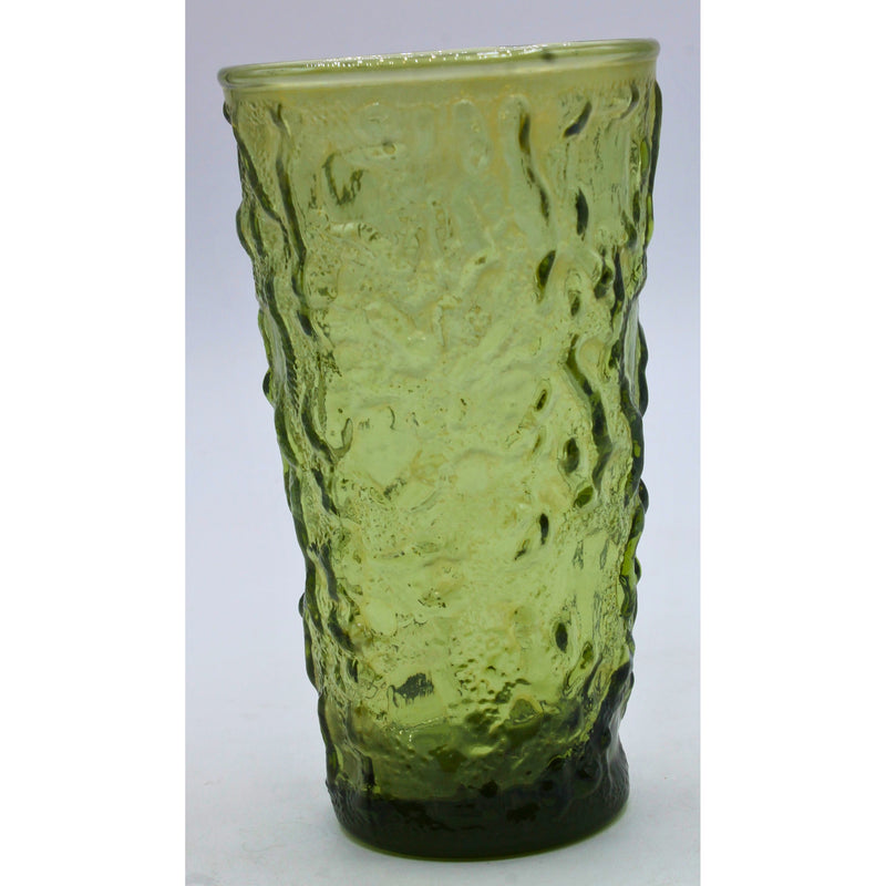 Anchor Hocking Milano Lido Green Ball Pitcher & Tumbler Glasses | Please Read