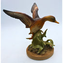 Mallard Duck & Double Bobwhite Quail Bird Figurines | Please Read