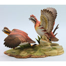 Mallard Duck & Double Bobwhite Quail Bird Figurines | Please Read