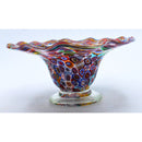 Millefiori Ruffled Edge Footed Italian Dish | Please Read
