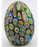 Millefiori Paperweight Glass Egg | Please Read