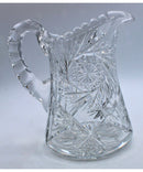 Rogaska American Brilliant Cut Pinwheel Pitcher | Please Read