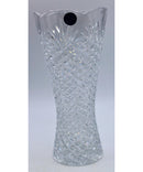 Thomas James Diamond Cut Crystal Vase | Please Read