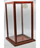 Mahogany Glass Display Box | Please Read