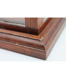 Mahogany Glass Display Box | Please Read