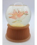 San Francisco Music Box Co. Floral Snow Globe Unchained Melody
