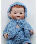 Vintage Bye-Lo Baby in Blue | Please Read